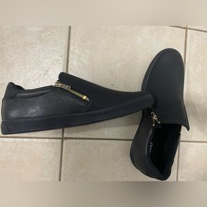 Men’s Aldo loafers with zippers - never worn